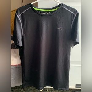 RBX Men’s Short Sleeve Shirt Black Size Large